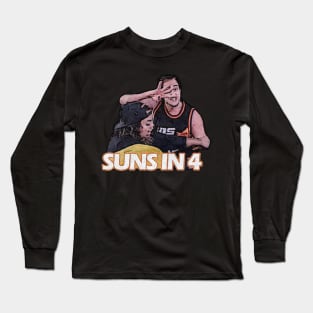 suns in four Long Sleeve T-Shirt